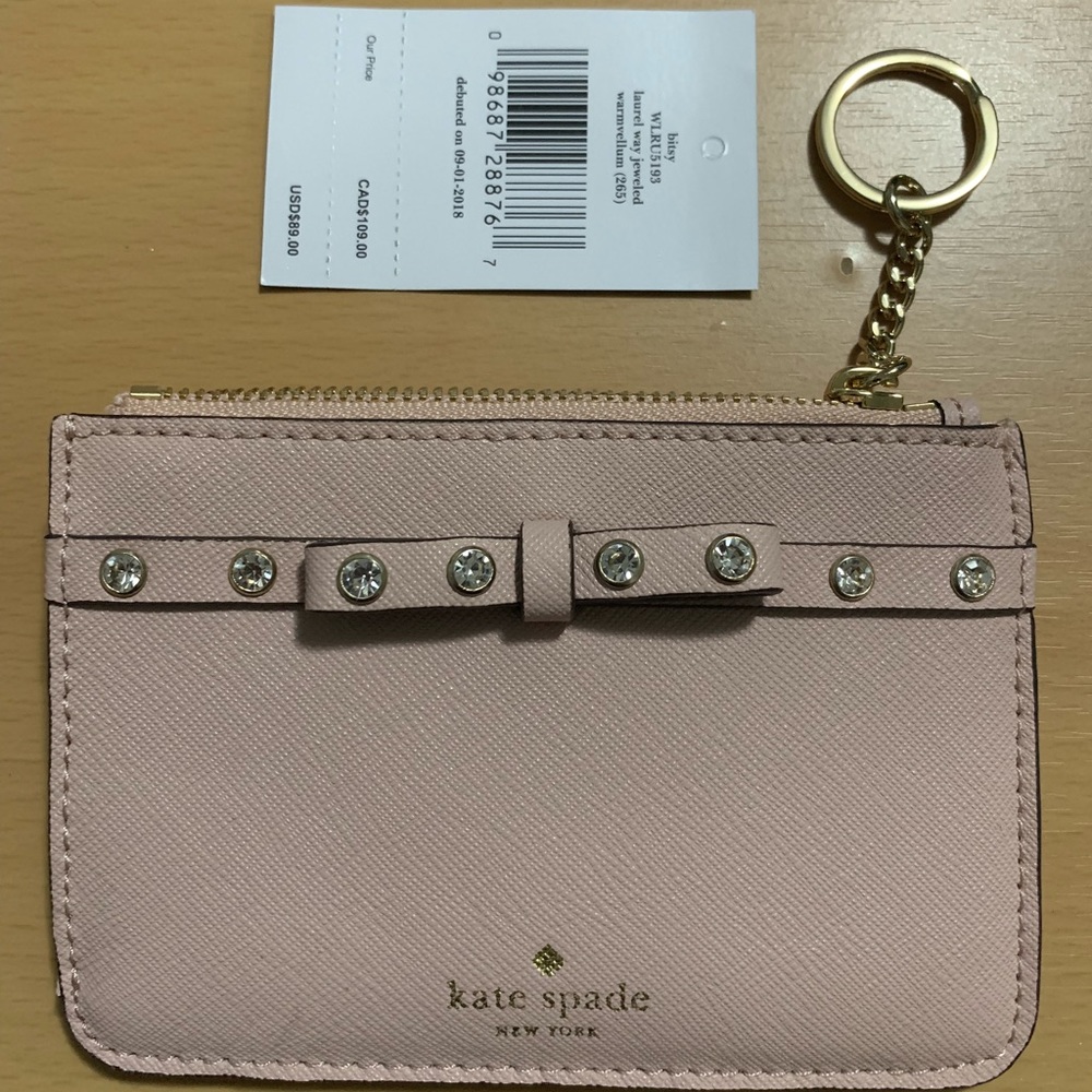 Kate Spade Bitsy Laurel Way Jeweled Wallet